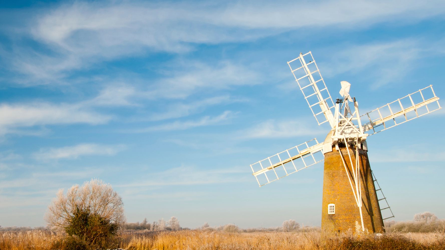 A Norfolk Broads Windmill
